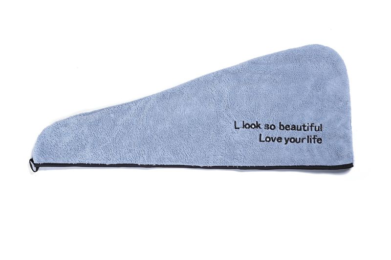 Ensemble de serviettes de bain portables de style japonais - Douces et super absorbantes (comprend une serviette pour les cheveux, un bandeau et une robe portefeuille brodée)_voghion.com