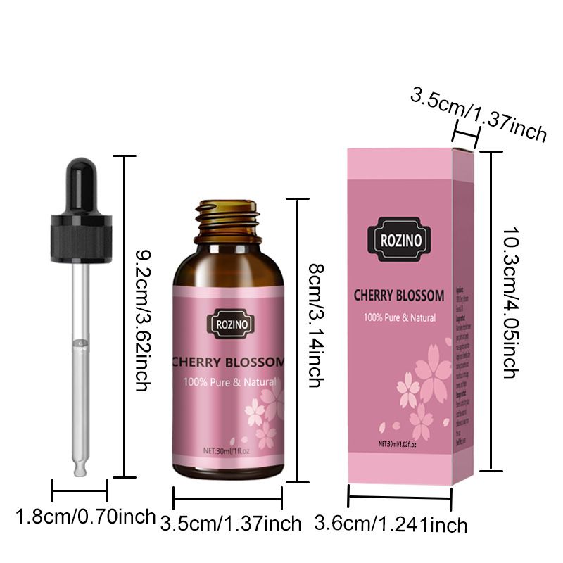 Sakura contrae i pori unilateralmente, bilancia l'acqua e l'olio, nutre la pelle, aromaterapia, bagno, massaggio e cura dei capelli_voghion.com