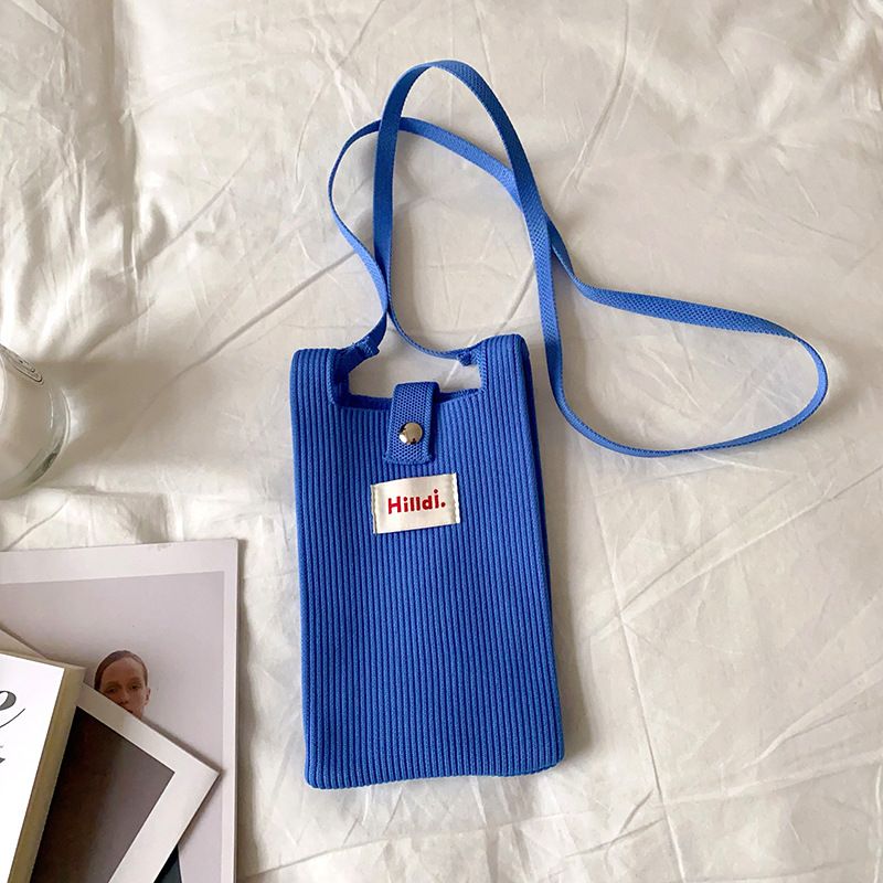 Jednoduchá korejská crossbody taška na mobilní telefon pro ženy, módní vertikální, pohodlné a ležérní_voghion.com