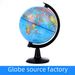 Factory direct full plastic 10.6cm HD globe student standard teaching globe English version_voghion.com