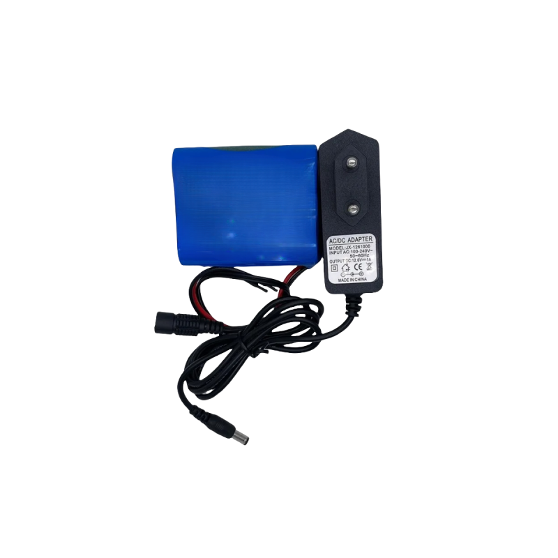 12 V 6000 mAh akumuliatorius 18650 ličio jonų 6,8 Ah įkraunamos baterijos su BMS ličio baterijų apsaugos plokšte + 12,6 V įkroviklis_voghion.com