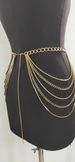 MW2986 European and American waist chain rhinestone chain metal chain combination multi-layer wave tassel chain waist chain waist decoration_voghion.com