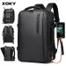 XOKY Herren-Business-Laptop-Rucksack, große Kapazität, erweiterbar, wasserdicht, USB, für Reisen und Camping, Mochaila, 250408l_voghion.com