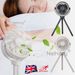 Portable Mini Handheld Stroller Cooling Fan Clip On Desk 3Mode USB Rechargeable_voghion.com