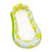 Outdoor Recreational Swimming Pool Floating Neck Backrest Water Lounge Chair New Printed Lemon Clip Net Adult Inflatable Floating Row_voghion.com