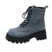 35-41 Large Martin Wide Women's Thick Sole Short Spring Autumn Plus Size Chunky Boots_voghion.com