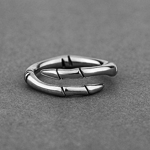 Design "Claw" Ring Temperament Open Lonely Artistic Unisex Single Beast Series INS_voghion.com
