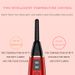 Elektrische Verwarmde Wimperkruller Tool USB Smart Digitaal Display Langdurige Styling Anti-verbranding Wimperkruller Tool_voghion.com