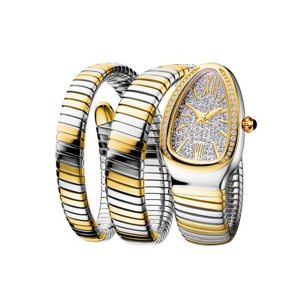 Women's Watch Snake Fashion Temperament Senior Sense Women's Watch Snake Head_voghion.com