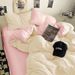 Class A Baby Cotton Soft Sheet Quilt Cover Four-Piece Bedding Student Dormitory Three-Piece Set Bed Skirt 4_voghion.com