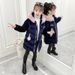 Jacket Korean Style Medium And Large Tongli Velvet Thickened Medium And Long Dragonfly Hand Stuffed Cotton Padded Jacket_voghion.com