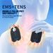 PASTSKY 9 Modes Therapy TENS Massager EMS Muscle Stimulator Acupuncture Rechargable Dual Output Electric Pulse Low_voghion.com