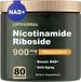NAD Supplement - NAD Nicotinamide Riboside 900 mg, Resveratrol, Quercetine - NAD Supplement voor Anti-Aging, Energie, Focus - 80 Capsules_voghion.com