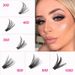 Eyelashes Set New DIY Segmented Eyelashes 3040D100D Large Capacity D Curled Messy Dense Curled Simulation Eyelashes_voghion.com