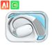 Bluetooth Headphones Private Model Ear Hanging Wireless Headset Transparent Shell Customized Ai Translation Bluetooth Headset Does Not Fit In The Ear_voghion.com