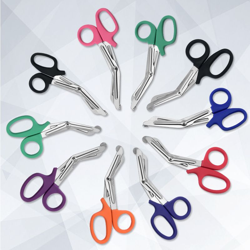 Emergency Kits Gauze Scissors Canvas Scissors EDC Bandage Scissors EMT Scissors 15/16CM Intramuscular Patch Scissors First Aid Scissors_voghion.com