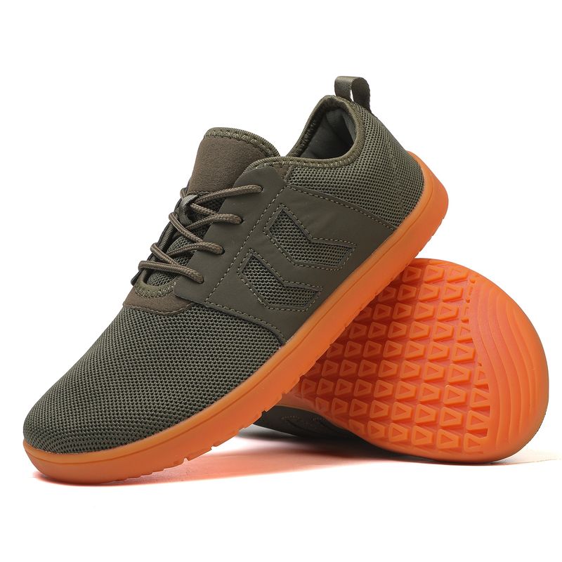 Unisex Barefoot Trail Running Shoes - Wide Toe Box & Breathable Knit - Lightweight Zero-Drop Minimalist Design With Anti-Slip Rubber Sole_voghion.com