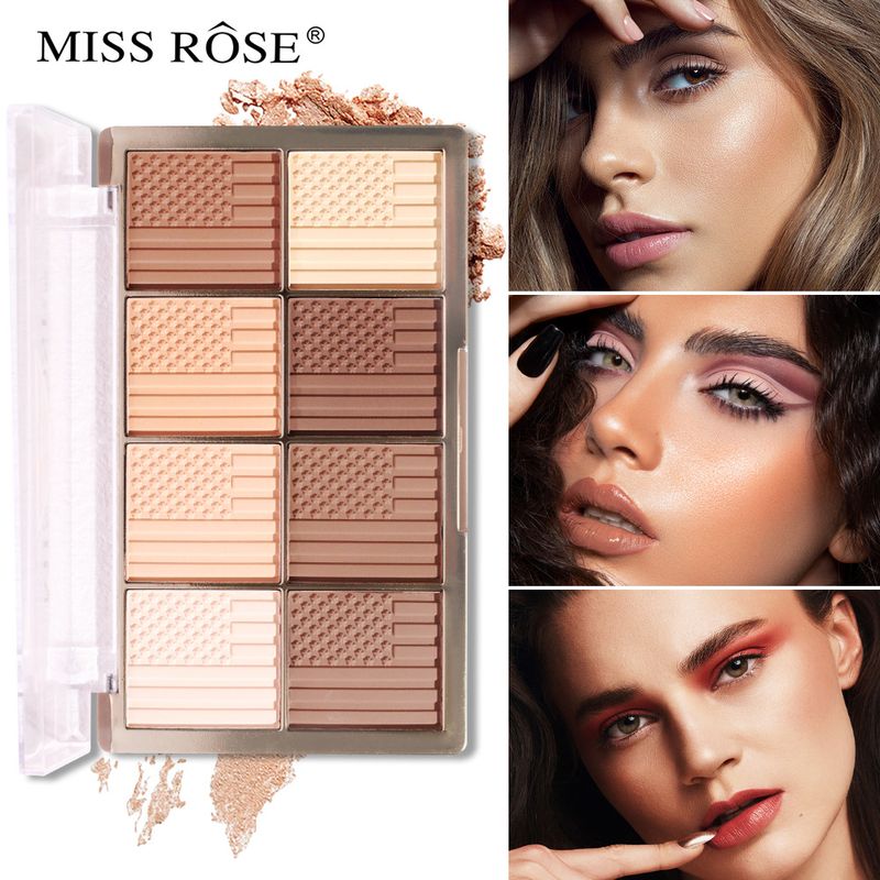 Wet And Dry Dual Use Oil Control Waterproof Long Lasting Genuine Matte Powder 8 Colors Makeup Powder_voghion.com