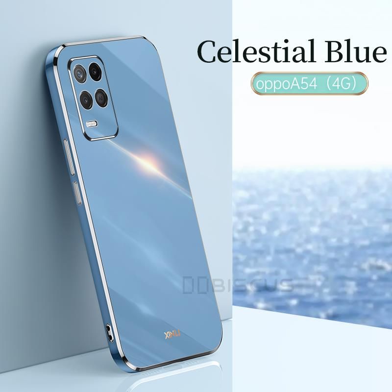 Per il caso di OPPO A16S A53 A53S A16 A15S A15 A74 5G A54 A55 A36 A96 A93 A94 A9 2020 Placcatura di lusso Molle Del Silicone Funda Carca_voghion.com