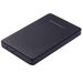 Black USB 2.0 HDD Enclosure SSD Case for 2.5 Inch External SATA Hard Disk Drive_voghion.com