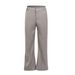 Deconstructed Tailored Trousers – Clean-Fit Micro Flare Pants With Seamless Stretch & Wrinkle Resistance_voghion.com