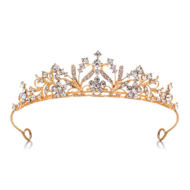 Crystal Diamond Brude Bryllupsaften Hovedbeklædning Bryllup Pandebånd Hårtilbehør Ydeevne Hoved Crown Car Show Crown_voghion.com