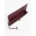 Designer 2025 Bury Cherry Wine Red Envelope Upscale New Handbag European And American Fashion Crocodile Flip Hand Organ_voghion.com