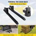 VEVOR Pallet Forks 2000 Lbs Clamp On Tractor Bucket Forks 46.9" Total Length, Heavy Duty Front Loader Forks, Fork Attachment For Skid Steer, Loader Bucket_voghion.com