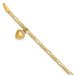 14k Figaro Link With Dangling Heart Anklet_voghion.com