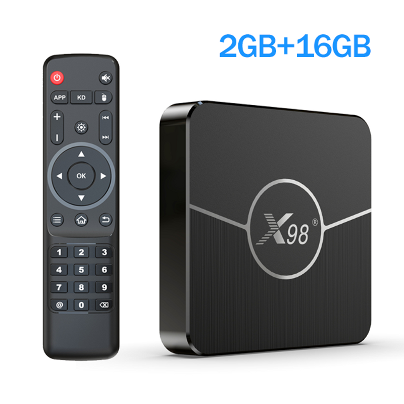 Smart X98 Plus TV Box Amlogic S905W2 Android 11 4G 64GB Support H.265 AV1 Dual Wifi BT5.0 Media Player Set Top Box PK X98 MINI_voghion.com