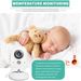 Mor & Børn Babyalarmer Trådløs Babyalarm Babyplejemonitor HD Multi Language_voghion.com