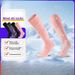 Autumn Winter Thickened Thermal Quick-Dry Merino Wool Long Tube Snow Non-Slip Wear-Resistant Ski Socks_voghion.com