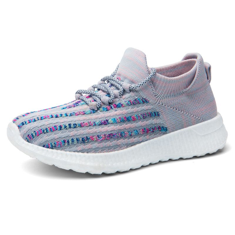 Nei Sportstrëmp fir Männer, Casual Lafschong fir Männer, Fluoreszent Popcorn-Schong fir Koppelen_voghion.com