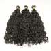 Brazilian Flat Tip Human Hair Extension Pre Bonded Water Wave Keratin Fusion K Tip Hair 100g 100Pieces_voghion.com