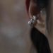 Cool And Stylish Heavy Craft Asymmetric Pearl Tassel Ear Clips Fashionable Versatile Niche Palace Style Light Luxury_voghion.com