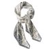 Xiaoxiang style imitation silk scarf matching shirt printed scarf fashion commuting small square scarf women_voghion.com
