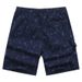 Lässige Fünf-Punkt-Strandshorts für Herren mit großem Kopf, lockere, elastische, halblange, schnelltrocknende Hose für zu Hause_voghion.com