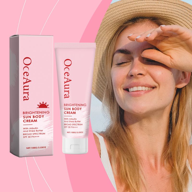 2025 Ochrona ciała przed promieniowaniem UV Izolacja zewnętrzna Lekka i odświeżająca skóra Nawilżający krem ochronny_voghion.com