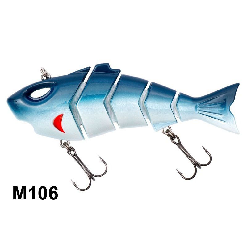 13.5cm 36g Sinking Wobbler Swinging 5-Section Fish Multi-Section Lure Bionic Fishing Hard Bait_voghion.com