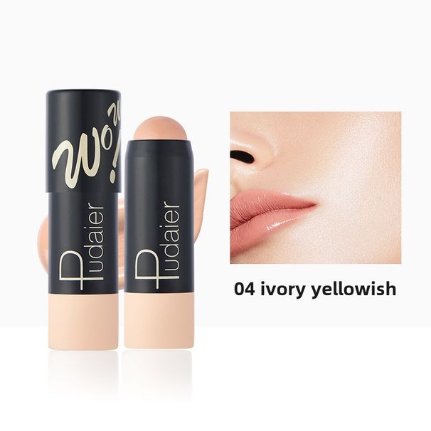 Pudaier Bestseller Matte Lightweight Breathable Foundation Stick Long-lasting Color True No-Smudge 12 Colors Available_voghion.com
