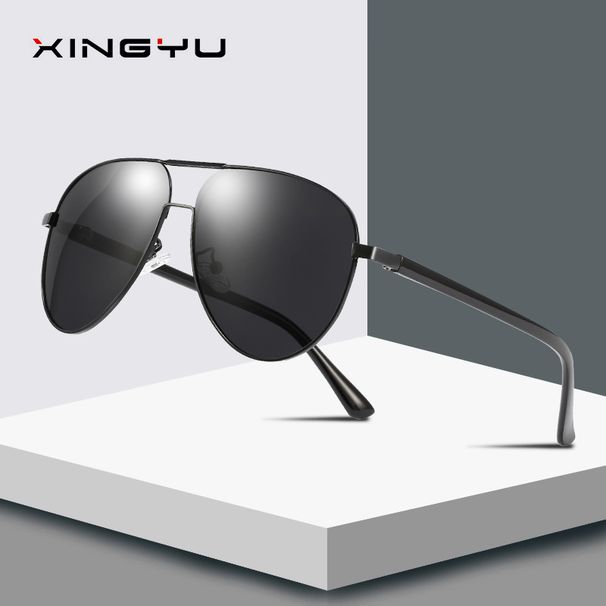 Meeste polariseeritud suure raamiga päikeseprillide seeria, klassikalised päikeseprillid, XY193 juhipeegel_voghion.com