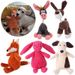 Squeaky Sound Small Dogs Cartoon Animals Plush Dog Interactive Training Toy For Teeth Cleaning Pet Supplies By PawParty Store_voghion.com