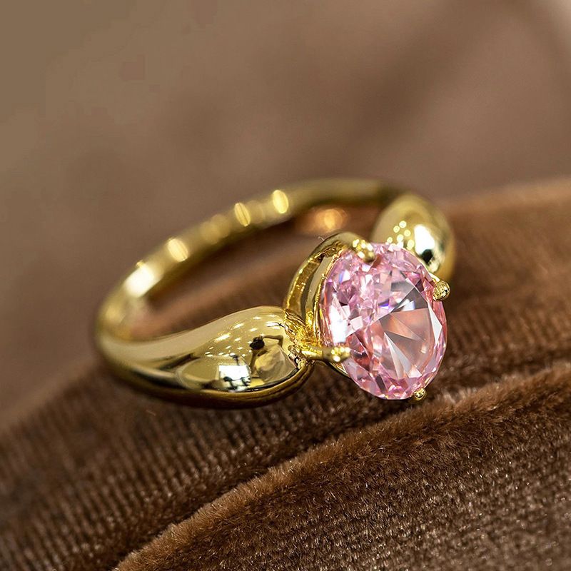 Caoshi Fairy Princess Ring Girl Pink Sweet Elegant Accessories Popular_voghion.com