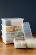 Stackable Clear Plastic Storage Box Boxes With Lids Home Office Strong UK Made_voghion.com