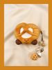 Ins Fun Cute Bread Emoji Custodia protettiva Airpod 3 Airpods adatta per auricolari Pro Custodia morbida Secondo Bluetooth wireless_voghion.com