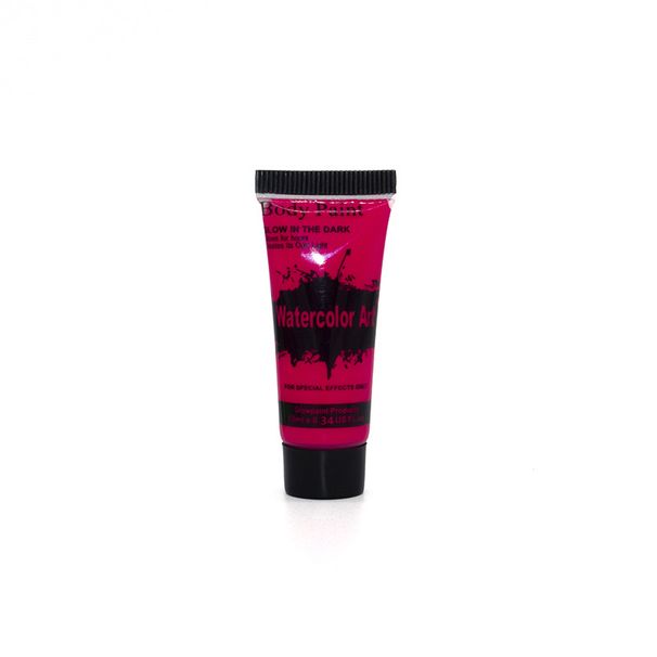 8-farbiges Pigment für die Bemalung des menschlichen Körpers, 10 ml, 25 ml Schlauch, fluoreszierende Halloween-Salbe für Körper und Gesicht_voghion.com