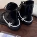 Sports decoration bow pearl bead fashion womens boots shoe detachable buckle chain accessories 241031_voghion.com