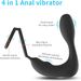 Male Sex Toys Wireless Remote Control Locking Sperm Ring Anal Plug USB Rechargeable Anal Toy Prostate Massager_voghion.com