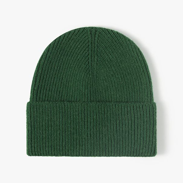 Outdoor Men's And Women's Knitted Hats Without Brim In Autumn And Winter Big Head Circumference Fashionable Cold Hat Warm And Thick Woolen Hat_voghion.com