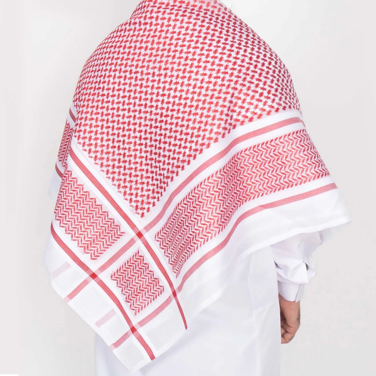Arabska chusta na głowę dla kobiet w Dubaju, Arabia Saudyjska, turystyka w Afganistanie, dekoracja nakrycia głowy, męska opaska na głowę_voghion.com